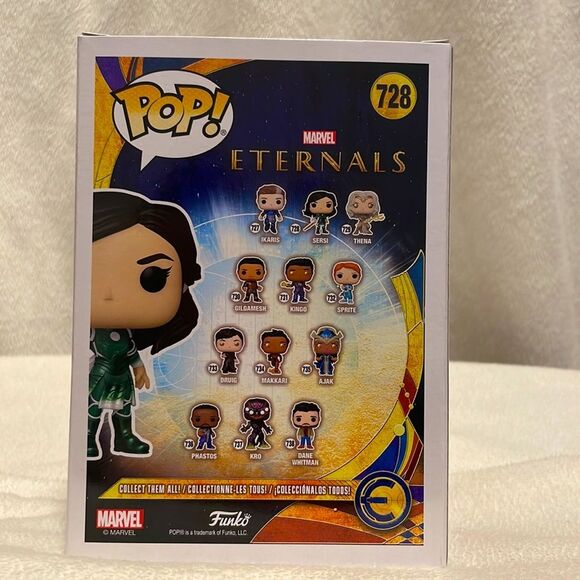 Funko POP- Marvel- Eternals- Sersi Bobble-Head #728- NWT - Picture 3 of 6